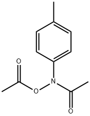 N,O-Diacetyl-N-(4-methylphenyl)hydroxylamine Structure