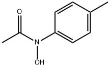 N-(4-methylphenyl)acetohydroxamic acid 化学構造式