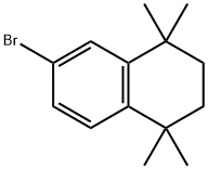 6-溴-1,1,4,4-四甲基-1,2,3,4-四氢化萘,27452-17-1,结构式