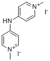 4,4Iminobis(1-methyl)pyridiniumdiiodide Struktur