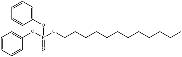 Alkyl diphenyl phosphate 化学構造式