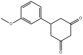 5-(3-METHOXYPHENYL)CYCLOHEXANE-1,3-DIONE Structure