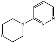 MORPHOLINE, 4-(3-PYRIDAZINYL)- Structure