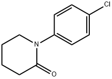 1-(4-CHLORO-PHENYL)-PIPERIDIN-2-ONE Structure