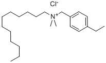 (乙基苄基)十二烷基二甲基氯化铵,27479-28-3,结构式