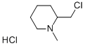 N-(2-Chloromethyl)-N-methylpiperidine, hydrochloride salt