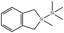 2-Silaindan,2-methyl-2-(trimethylsilyl)- 化学構造式