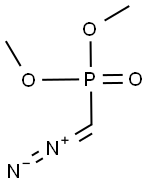 P - (重氮甲基)磷酸二甲酯,27491-70-9,结构式