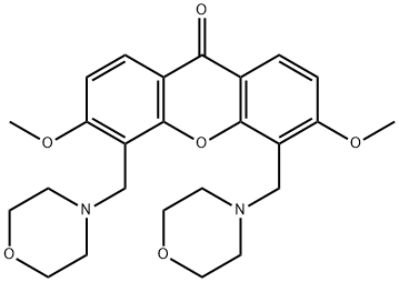 27500-80-7 4,5-Bis(morpholinomethyl)-3,6-dimethoxy-9H-xanthen-9-one