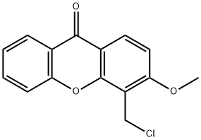 4-(chloromethyl)-3-methoxy-9H-xanthen-9-one|27500-82-9