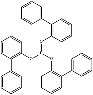 三(2-苯基苯基)亚磷酸酯,2752-19-4,结构式