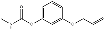N-Methylcarbamic acid 3-allyloxyphenyl ester 结构式