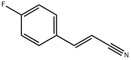 4-FLUOROCINNAMONITRILE,27530-50-3,结构式