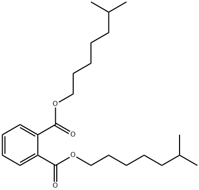 フタル酸ビス(6-メチルヘプチル) 化学構造式