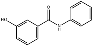 3-ヒドロキシ-N-フェニルベンズアミド 化学構造式