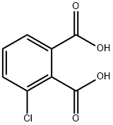 3-氯邻苯二甲酸,27563-65-1,结构式