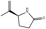2-Pyrrolidinone,5-(1-methylethenyl)-,(5S)-(9CI) Structure