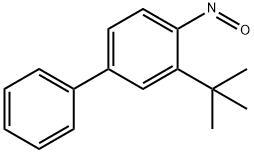 3-TERT-BUTYL-4-NITROSOBIPHENYL 结构式