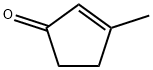 3-甲基-2-环戊烯-1-酮, 2758-18-1, 结构式