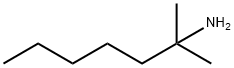 2-甲基-2-庚胺,27581-29-9,结构式