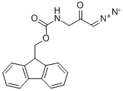 3-FMOC-AMINO-1-DIAZO-2-PROPANONE Structure
