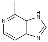 3H-IMidazo[4,5-c]pyridine, 4-Methyl-,27582-18-9,结构式