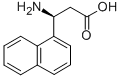 (S)-3-AMINO-3-(1-NAPHTHYL)-PROPIONIC ACID Structure