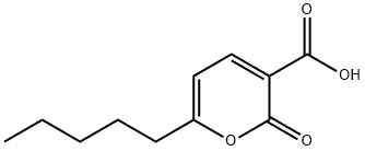 2-OXO-6-PENTYL-2H-PYRAN-3-CARBOXYLIC ACID,  97 Structure