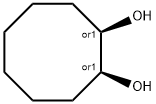 (1S)-シクロオクタン-1α,2α-ジオール 化学構造式