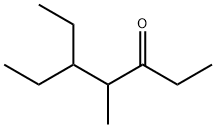 5-エチル-4-メチル-3-ヘプタノン 化学構造式