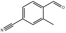 4-甲酰-3-甲基苯甲腈 结构式