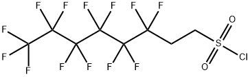 1H,1H,2H,2H-全氟辛烷磺酰氯,27619-89-2,结构式