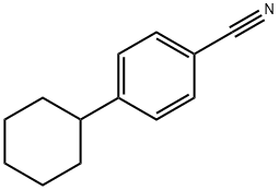 BENZONITRILE, 4-CYCLOHEXYL- Struktur