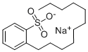 ウンデシルベンゼンスルホン酸ナトリウム 化学構造式