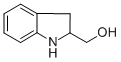 2,3-DIHYDRO-1H-INDOL-2-YLMETHANOL 化学構造式