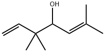 3,3,6-trimethylhepta-1,5-dien-4-ol Struktur