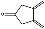 3,4-Bis(methylene)cyclopentanone Struktur