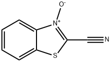 2-Benzothiazolecarbonitrile,3-oxide(8CI) Structure