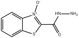 2-Benzothiazolecarboxylicacid,hydrazide,3-oxide(8CI) 结构式