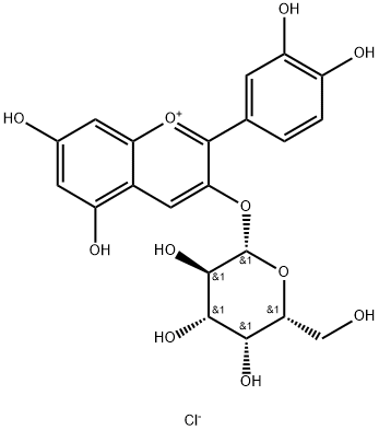 27661-36-5 矢车菊素半乳糖苷