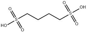 1,4-丁二磺酸,27665-39-0,结构式