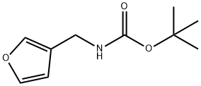 Carbamic acid, (3-furanylmethyl)-, 1,1-dimethylethyl ester (9CI) Structure