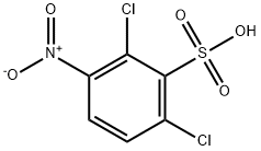 2,6-二氯-3-硝基苯磺酸, 276702-52-4, 结构式