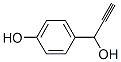 Benzenemethanol, alpha-ethynyl-4-hydroxy- (9CI) Structure