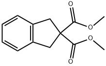2,2-DiMethyl 1,3-dihydroindene-2,2-dicarboxylate Structure