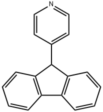 4-(9H-FLUOREN-9-YL)PYRIDINE 结构式