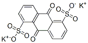 dipotassium 9,10-dihydro-9,10-dioxoanthracene-1,5-disulphonate Structure