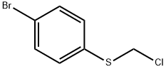 p-Bromophenyl(chloromethyl) sulfide 结构式