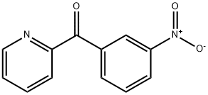 (3-硝基苯基)(2-吡啶基)甲酮 结构式