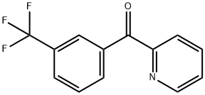 2-(3-TRIFLUOROMETHYLBENZOYL)PYRIDINE Structure